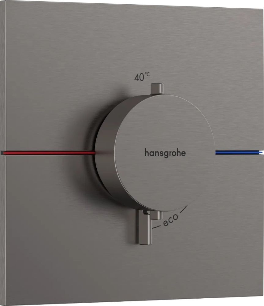 Змішувач прихованого монтажу Hansgrohe ShowerSelect Comfort E чорний матовий хром 15574340