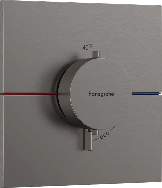 Змішувач прихованого монтажу Hansgrohe ShowerSelect Comfort E чорний матовий хром 15574340