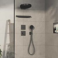Змішувач прихованого монтажу Hansgrohe ShowerSelect Comfort E чорний матовий хром 15574340