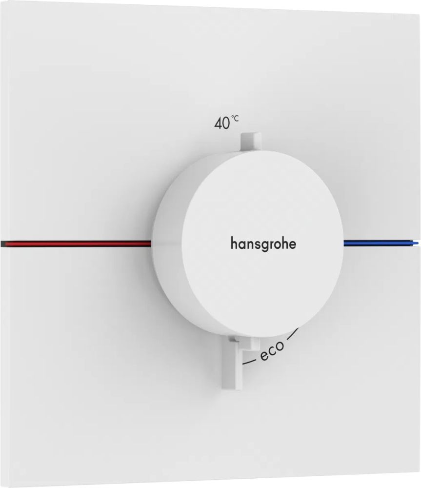 Змішувач прихованого монтажу Hansgrohe ShowerSelect Comfort E білий матовий 15574700