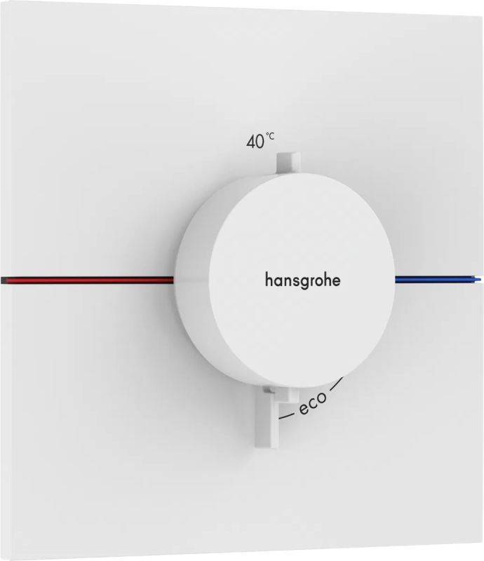 Змішувач прихованого монтажу Hansgrohe ShowerSelect Comfort E білий матовий 15574700