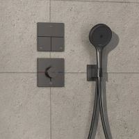 Змішувач прихованого монтажу Hansgrohe ShowerSelect Comfort E чорний матовий хром 15575340