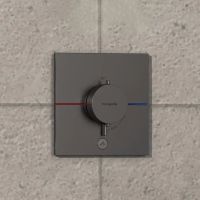 Змішувач прихованого монтажу Hansgrohe ShowerSelect Comfort E чорний матовий хром 15575340