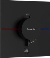 Змішувач прихованого монтажу Hansgrohe ShowerSelect Comfort E чорний матовий 15575670