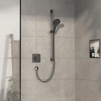 Змішувач прихованого монтажу Hansgrohe ShowerSelect Comfort Q чорний матовий хром 15581340