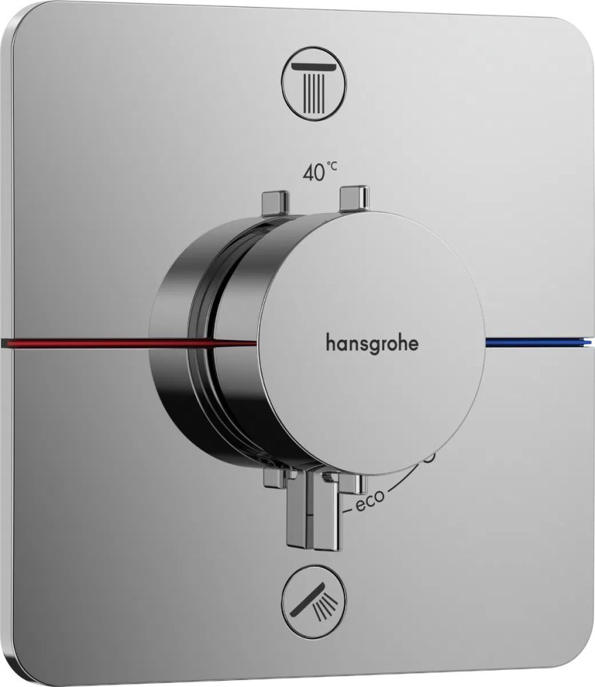 Змішувач прихованого монтажу Hansgrohe ShowerSelect Comfort Q хром 15583000