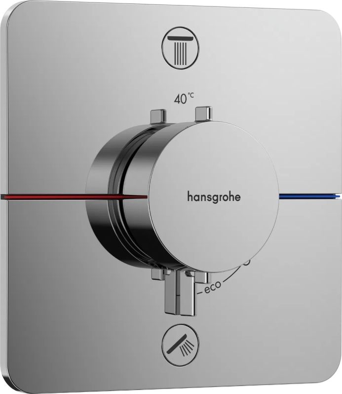 Змішувач прихованого монтажу Hansgrohe ShowerSelect Comfort Q хром 15583000