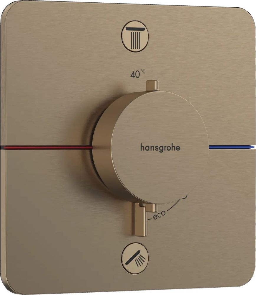 Змішувач прихованого монтажу Hansgrohe ShowerSelect Comfort Q бронза 15583140