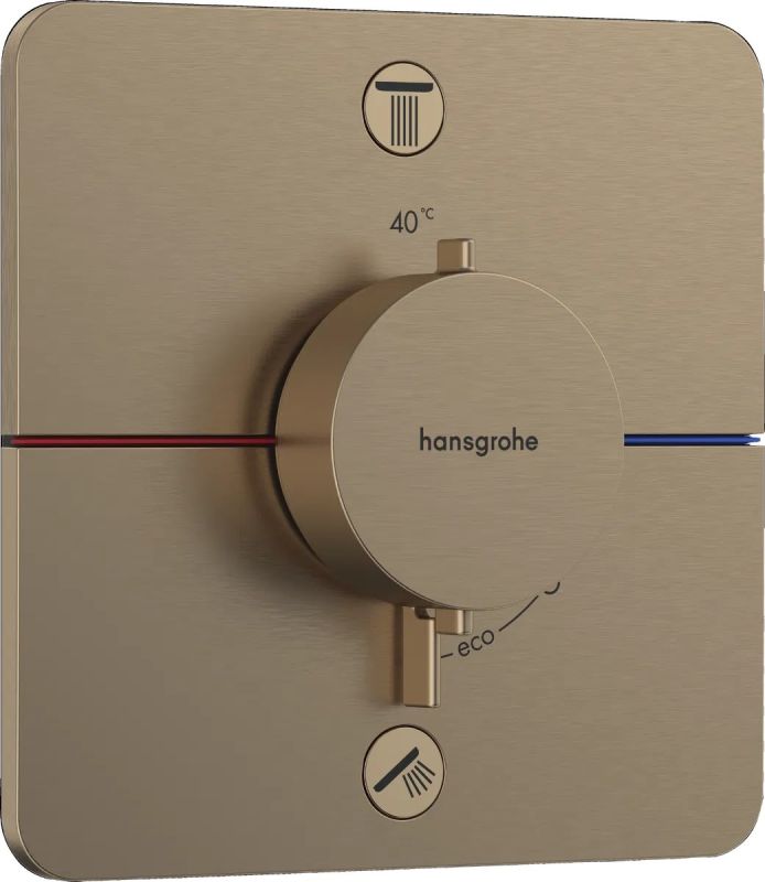 Змішувач прихованого монтажу Hansgrohe ShowerSelect Comfort Q бронза 15583140