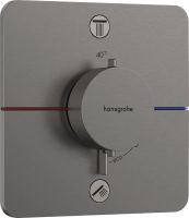 Змішувач прихованого монтажу Hansgrohe ShowerSelect Comfort Q чорний матовий хром 15583340