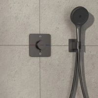 Змішувач прихованого монтажу Hansgrohe ShowerSelect Comfort Q чорний матовий хром 15583340