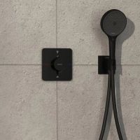Змішувач прихованого монтажу Hansgrohe ShowerSelect Comfort Q чорний матовий 15583670