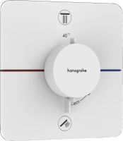 Змішувач прихованого монтажу Hansgrohe ShowerSelect Comfort Q білий матовий 15583700