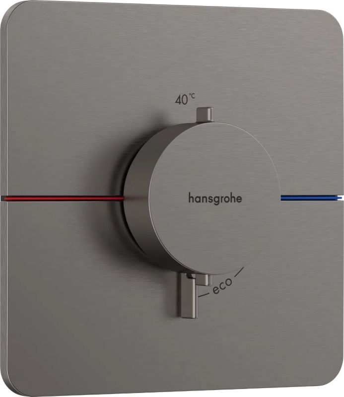 Змішувач прихованого монтажу Hansgrohe ShowerSelect Comfort Q чорний матовий хром 15588340