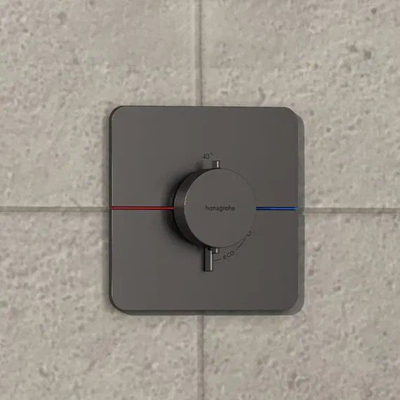 Змішувач прихованого монтажу Hansgrohe ShowerSelect Comfort Q чорний матовий хром 15588340