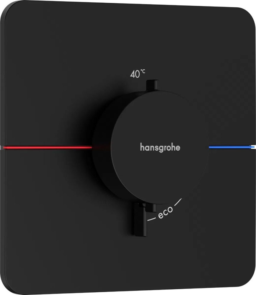 Змішувач прихованого монтажу Hansgrohe ShowerSelect Comfort Q чорний матовий 15588670