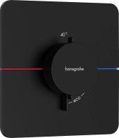 Змішувач прихованого монтажу Hansgrohe ShowerSelect Comfort Q чорний матовий 15588670