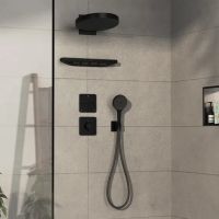 Змішувач прихованого монтажу Hansgrohe ShowerSelect Comfort Q чорний матовий 15588670