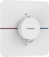 Змішувач прихованого монтажу Hansgrohe ShowerSelect Comfort Q білий матовий 15588700