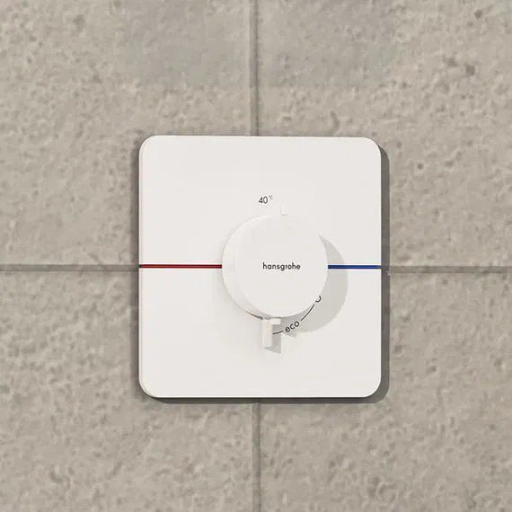 Змішувач прихованого монтажу Hansgrohe ShowerSelect Comfort Q білий матовий 15588700