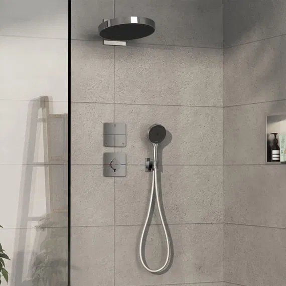 Змішувач прихованого монтажу Hansgrohe ShowerSelect Comfort Q хром 15589000
