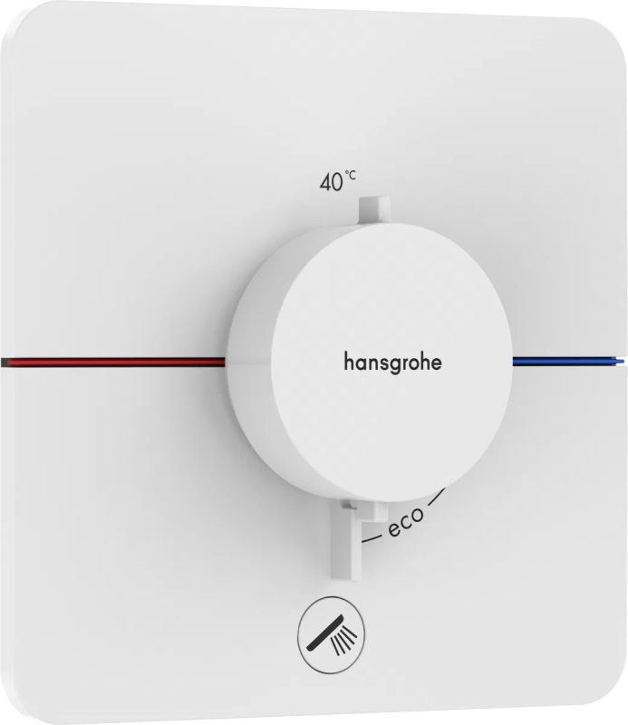 Змішувач прихованого монтажу Hansgrohe ShowerSelect Comfort Q білий матовий 15589700