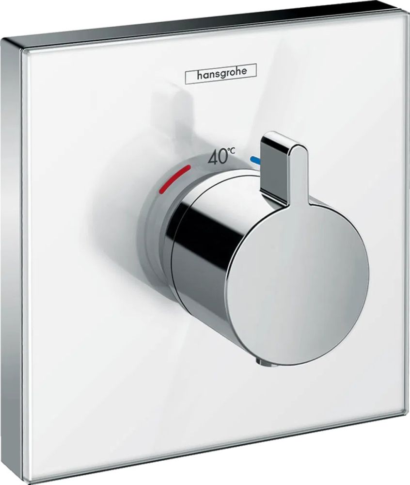 Змішувач прихованого монтажу Hansgrohe ShowerSelect білий матовий 15734400
