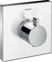 Змішувач прихованого монтажу Hansgrohe ShowerSelect білий матовий 15734400