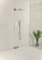 Змішувач прихованого монтажу Hansgrohe ShowerSelect білий матовий 15734400
