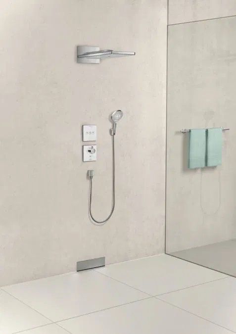 Змішувач прихованого монтажу Hansgrohe ShowerSelect білий матовий 15735400