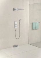 Змішувач прихованого монтажу Hansgrohe ShowerSelect білий матовий 15735400