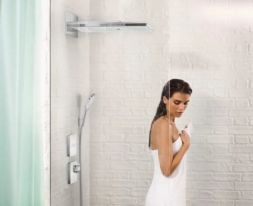 Змішувач прихованого монтажу Hansgrohe ShowerSelect білий матовий 15735400