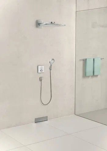Змішувач прихованого монтажу Hansgrohe ShowerSelect білий матовий 15738400