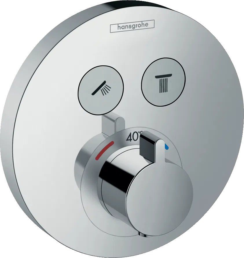 Змішувач прихованого монтажу Hansgrohe ShowerSelect S хром 15743000