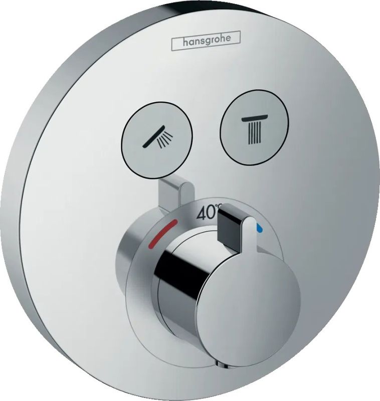 Змішувач прихованого монтажу Hansgrohe ShowerSelect S хром 15743000
