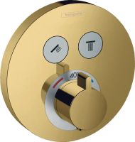 Змішувач прихованого монтажу Hansgrohe ShowerSelect S золото 15743990
