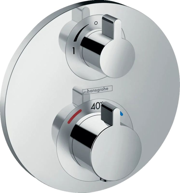 Змішувач прихованого монтажу Hansgrohe Ecostat S хром 15757000