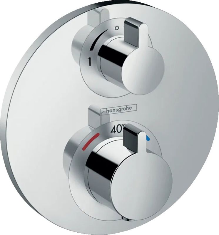 Змішувач прихованого монтажу Hansgrohe Ecostat S хром 15758000