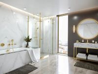 Змішувач прихованого монтажу Hansgrohe Ecostat S чорний матовий 15758670