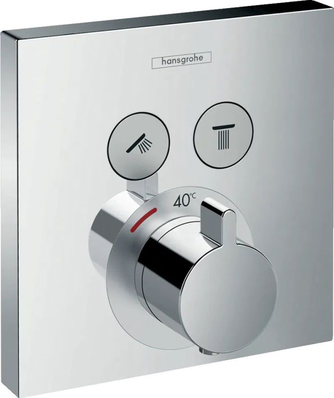 Змішувач прихованого монтажу Hansgrohe ShowerSelect хром 15763000