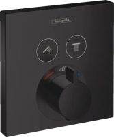 Змішувач прихованого монтажу Hansgrohe ShowerSelect чорний матовий 15763670