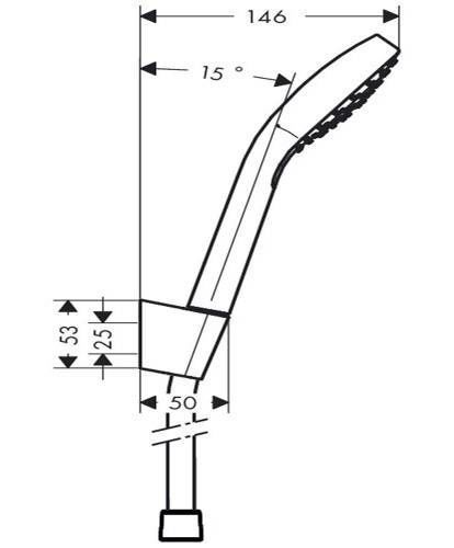 Набір змішувачів Hansgrohe Logis 3 в 1 хром 71400112