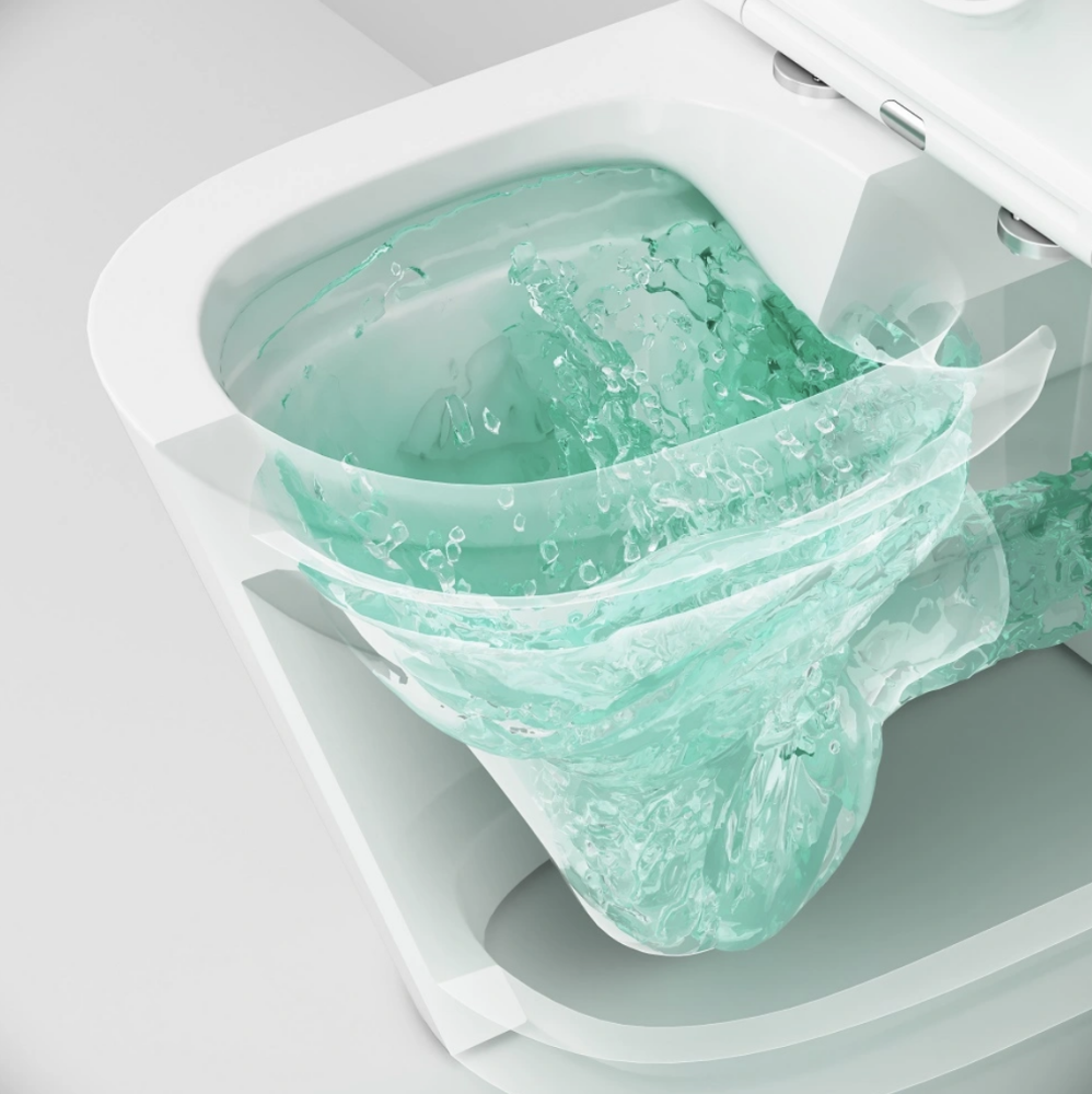 Унитаз напольный Am.Pm Func Rimless CFA8600SC с бачком и сиденьем Soft Close
