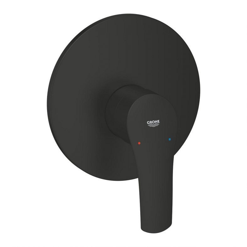 Змішувач прихованого монтажу Grohe Eurosmart New чорний матовий 194512433