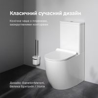  Унитаз напольный Am.Pm Like Aquaspin CLA8600SC с бачком и сиденьем Soft Close