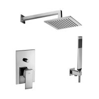 Душевая система скрытого монтажа Paffoni Shower хром KITEL015CR/M