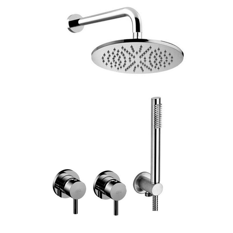 Душова система  прихованого монтажу Paffoni Shower хром KITLIG010CR