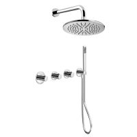 Душевая система скрытого монтажа Paffoni Shower хром KITMDE000CR300