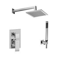 Душевая система скрытого монтажа Paffoni Shower хром KITEL018CR300