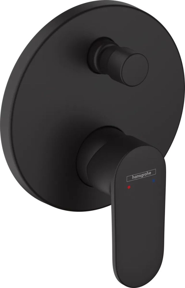 Душевая система скрытого монтажа Hansgrohe Vernis Blend черный матовый 20230002